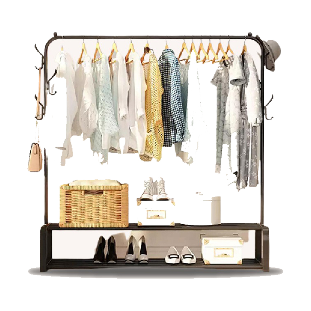 Clothes and shoes organizing stand