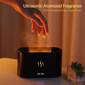 Flame Fire Humidifier Aromatherapy 