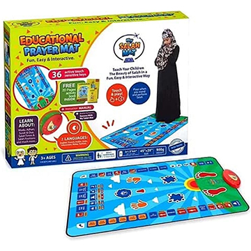 Smart educational prayer mat for children