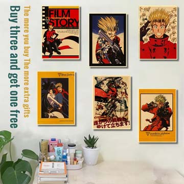 Anime Poster Wall 