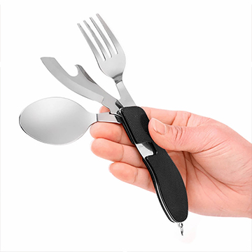 Folding Tableware Knife Spoon Fork