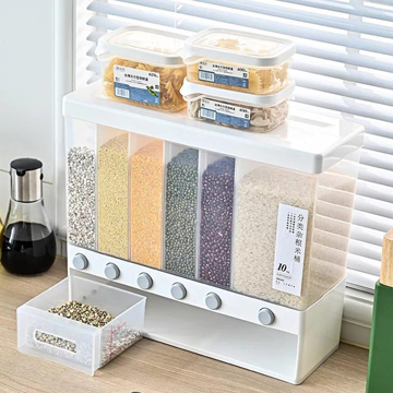 Rice Storage Container Wall Mounted 