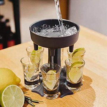 Orchid 6 Ways Shot Glass Dispenser