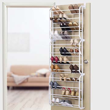 Shoe rack for door