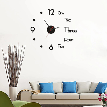 3D wall clock