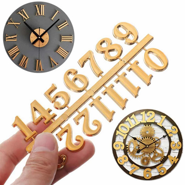 6 pieces wall clock