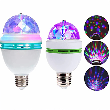 Led Colorful Rotating Light 